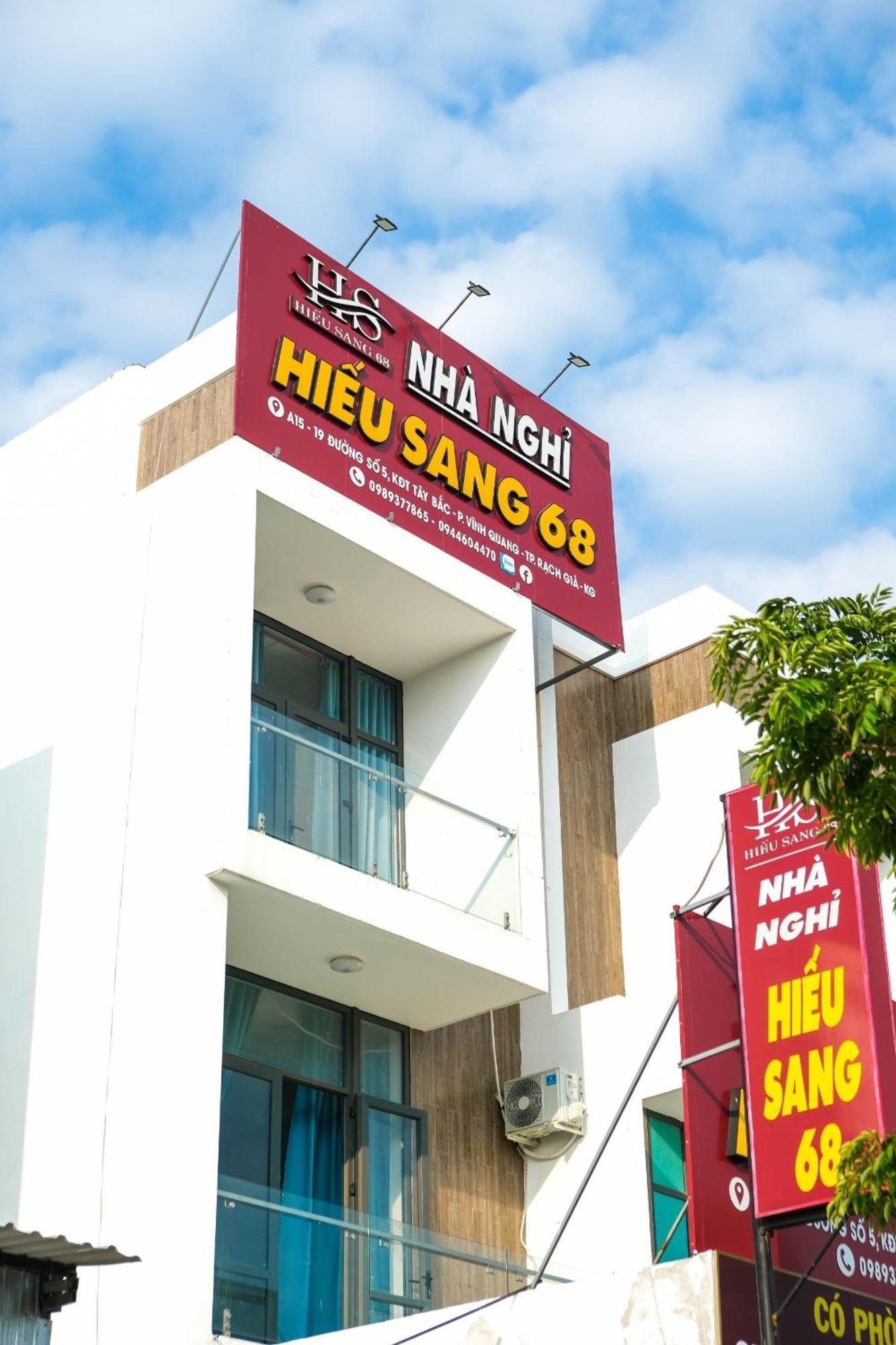 Nha Nghi Cao Cap Hieu Sang 68 Ben Tau Rach Gia Hotels Exterior photo